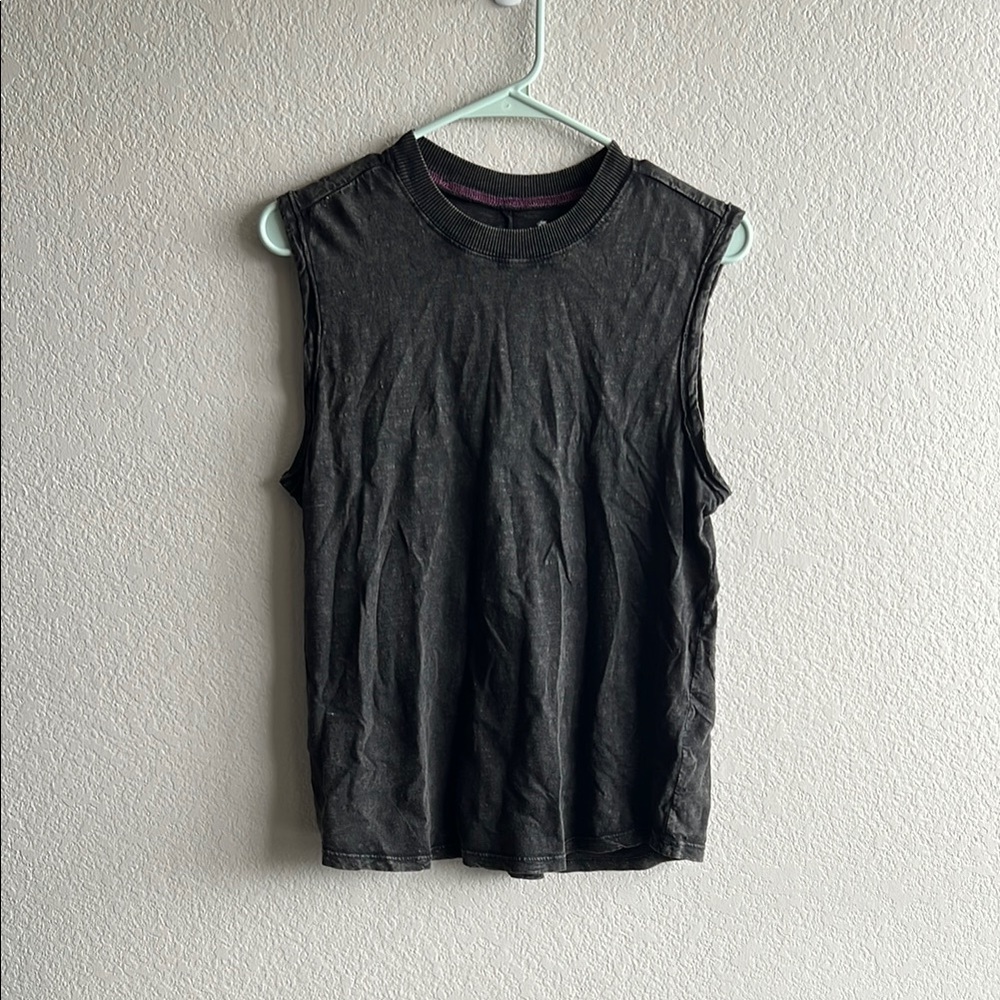 Anthropologie Pilcro Black Sleeveless Top